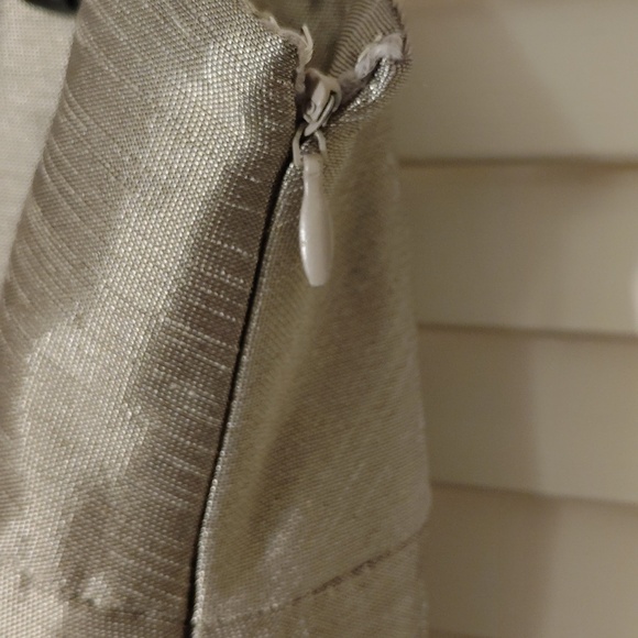 Kasper Metallic Silver Skirt Suit - Picture 13 of 15